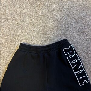 PINK Victoria's Secret Black Kids Joggers